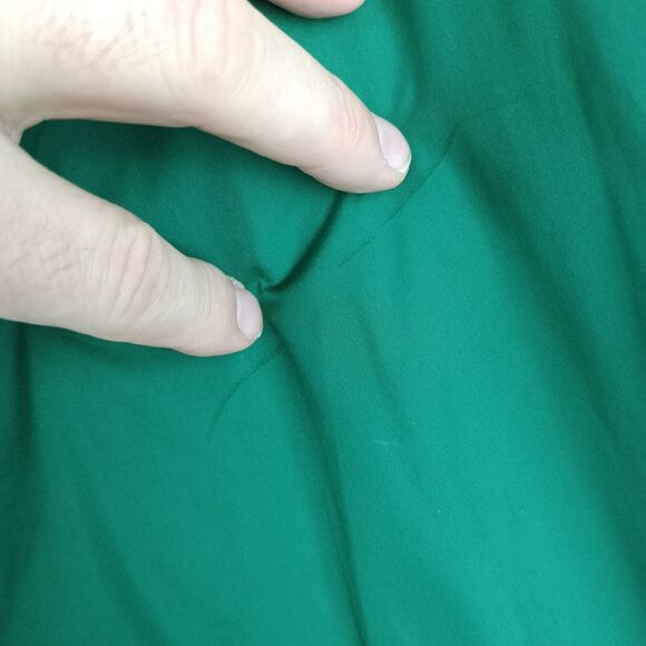 VTG Reebok Jacket Mens Large Green 1/2 Zip Pullover Mesh Lined Vent Windbreaker - Picture 10 of 16